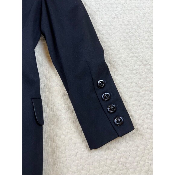 Escada Blazer 3 Button Jacket Single Breasted 90’s | Black  | Size Small 4 (est) - Picture 8 of 10